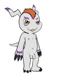  alpha_channel anthro claws digimon digimon_(species) flaccid gomamon green_eyes hi_res male markings nipples nude penis rubisdrake simple_background standing tagme transparent_background uncut 