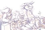  aggron anthro biped bound canid digital_media_(artwork) foot_fetish mammal monochrome nintendo pikachu pok&eacute;mon pok&eacute;mon_(species) rodent simple_background source_request tickle_fetish tickling unknown_artist video_games white_background 