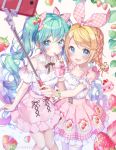  hatsune_miku kagamine_rin shiori_(xxxsi) tagme vocaloid 