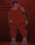  absurd_res anthro big_breasts breasts camel_toe clothing crimson_crescent_(nolollygagging) crossgender curvaceous equid female hi_res horn huge_breasts legwear makeup mammal nipple_outline nipple_piercing nipples nolollygagging piercing solo standing thick_lips thick_thighs thigh_highs unicorn 