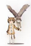  2019 action_pose ambiguous_gender animal_humanoid assistant_mimi-chan avian avian_humanoid biped bird blush brown_clothing brown_eyes brown_feathers brown_hair brown_tail brown_wings bubo_(genus) clothed clothing countershade_torso countershading duo eurasian_eagle-owl feathers female feral flying footwear front_view frown full-length_portrait fully_clothed hair humanoid iceeye_ena jacket japanese kemono_friends larger_female larger_humanoid legwear light_skin looking_at_viewer multicolored_feathers owl owl_humanoid portrait pose quadruped shoes short_hair simple_background size_difference smaller_ambiguous smaller_feral standing suspended_in_midair tail_feathers tan_skin tights topwear true_owl two_tone_feathers white_background white_clothing white_countershading white_feathers white_legwear wings 