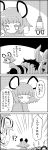  !? /\/\/\ 4koma animal_ears blindfold bound capelet comic commentary_request emphasis_lines eyes_closed futatsuiwa_mamizou glasses greyscale highres hijiri_byakuren hood kumoi_ichirin leaf leaf_on_head monochrome mouse_ears multicolored_hair nazrin pince-nez pointing raccoon_ears raccoon_tail rope short_hair smile streaked_hair sweat tail tani_takeshi tied_up toramaru_shou touhou translation_request upside-down yukkuri_shiteitte_ne 