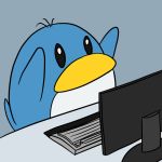  1:1 animated avian beak bird black_eyes bumpty_(yoshi) colored computer mario_bros neopolis nintendo penguin video_games yoshi&#039;s_island 