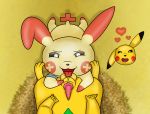  female feral gau_(artist) hi_res male male/female mammal mouse murid murine nintendo penis pikachu plusle pok&eacute;mon pok&eacute;mon_(species) pok&eacute;mon_mystery_dungeon rodent video_games 