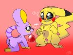  4:3 anus awkward balls blush erection fak&eacute;mon hi_res mammal mochie mouse murid murine nintendo penis pikachu pink_penis pok&eacute;mon pok&eacute;mon_(species) pussy rodent stakota video_games yellow_anus yellow_pussy 