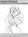  2004 disney eyes_closed felid feline humanoid_penis lion male mammal masturbation muscular muscular_male nipples nude pantherine penile penile_masturbation penis rynson_blackmane simba solo the_lion_king 