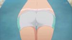  1girl animated animated_gif ass ass_shake butt_crack shorts solo tan 