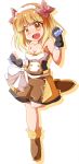  1girl blonde_hair endro! fai_fai shishinon yellow_eyes 