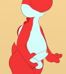  anthro ball_grab balls hi_res humanoid_penis invalid_tag male mario_bros nintendo nude open_mouth penis presenting scalie shell solo standing uncut video_games vigmarr yoshi 
