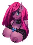  anthro breasts clothing earth_pony equid equine female friendship_is_magic horse lingerie mammal my_little_pony nipples pinkie_pie_(mlp) pony riendonut 