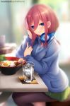  5-toubun_no_hanayome headphones kaho_okashii nakano_miku pantyhose 