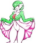  absurd_res blush breasts cage_(artist) eyelashes female gardevoir hi_res humanoid navel nintendo nipple_outline open_mouth pok&eacute;mon pok&eacute;mon_(species) pussy solo video_games 