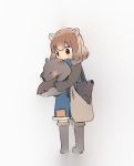  2019 ambiguous_gender animal_humanoid bag biped black_nose blush boots brown_body brown_clothing brown_eyes brown_footwear brown_hair carrying child clothed clothing common_wombat common_wombat_(kemono_friends) digital_drawing_(artwork) digital_media_(artwork) eyebrow_through_hair eyebrows eyes_closed female feral footwear full-length_portrait fully_clothed grey_background group hair humanoid iceeye_ena japanese kemono_friends larger_female larger_humanoid light_skin looking_at_another looking_down looking_up mammal marsupial marsupial_humanoid overalls portrait quadruped shadow short_hair simple_background size_difference smaller_ambiguous smaller_feral smile snout standing tan_skin translucent translucent_hair vombatiform vombatiform_humanoid wombat wombat_humanoid young 