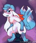  animal_genitalia animal_pussy blue_fur canine_pussy dildo female fur hi_res hybrid legendary_pok&eacute;mon multi_tail ninetales nintendo pok&eacute;mon pok&eacute;mon_(species) pussy screamoshaymin sex_toy shaymin shaymin_(sky_form) shiny_pok&eacute;mon signature video_games 