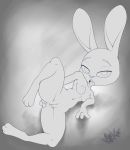  2019 4_toes anthro anus biped breasts claws disney drooling female fur hi_res judy_hopps kektails lagomorph leporid line_art long_ears looking_at_viewer mammal nipples nude open_mouth pussy rabbit saliva signature small_breasts solo spread_legs spreading thick_thighs toes tongue unfinished wet zootopia 