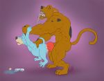  animal_genitalia animal_penis anthro canid canine canine_penis canis domestic_dog duo great_dane hanna-barbera knot male mammal mastiff molosser muscular penetration penis scooby-doo scooby-doo_(series) sex 
