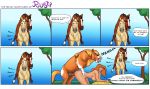  2019 absurd_res all_fours animal_genitalia animal_penis bestiality breasts comic dialogue english_text equid equine equine_penis female female_on_feral feral feral_penetrating feral_penetrating_human from_behind_position group hi_res horse human human_on_feral human_penetrated humor interspecies male male/female mammal nude penetration penis sex speech_bubble text vermilion888 