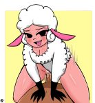  ahegao bovid caprine cowgirl_position cum droopy_(series) duo female hi_res leggy_lamb looking_at_viewer looking_pleasured male male/female mammal metro-goldwyn-mayer motion_lines on_top penis sanaclone sex sheep sheep_wrecked solo_focus 