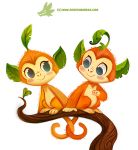  branch cryptid-creations duo mammal monkey primate smile 