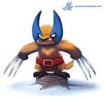  costume cryptid-creations mammal mustelid musteline solo wolverine wolverine_(x-men) 