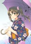  kantai_collection kimono minakami_nagara umbrella zuikaku_(kancolle) 