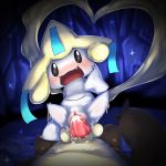  &lt;3 &lt;3_eyes 1:1 absurd_res balls bidoof blush cave clitoris cowgirl_position cum cum_in_pussy cum_inside cute_fangs duo female female_on_top female_penetrated feral first_person_view hi_res jirachi legendary_pok&eacute;mon looking_pleasured male male/female male_penetrating male_pov minami_juuji motion_lines nintendo on_top open_mouth penetration penis pok&eacute;mon pok&eacute;mon_(species) pussy pussy_juice sex solo_focus vaginal vaginal_penetration video_games 