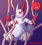  erection nintendo pok&eacute;mon pok&eacute;mon_(species) red_dragon_roar solo tentacles video_games zangoose zangoose_day 