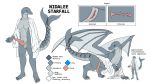  anatomically_correct animal_genitalia animal_penis aquatic_dragon breasts cetacean cetacean_penis delphinoid dragon erection herm hi_res hybrid intersex mammal marine model_sheet penis pussy toothed_whale transformation valkyriafreyja 