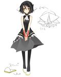  black_hair kagene_rui loli lolita lolita_fashion ribbon smile teen teenage vocaloid yellow_eyes 