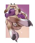  anthro areola big_breasts blush bovid breasts caprine clothing curvaceous ejaculation female fingering goat hi_res lavenderpandy mammal masturbation nipple_outline open_mouth orgasm pussy pussy_ejaculation pussy_juice sheer_clothing solo thick_thighs translucent transparent_clothing vaginal vaginal_fingering 