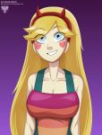  1girl alcasar-reich blonde_hair blue_eyes star_butterfly star_vs_the_forces_of_evil 