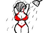  animated animated_gif bikini gardevoir gen_3_pokemon lowres pokemon shower swimsuit tagme 