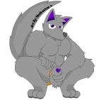  2019 alpha_channel animal_genitalia animal_penis anthro balls briefs canine_penis clothing clothing_aside digital_media_(artwork) fur male mammal muscular muscular_male notkastar penis penis_through_fly poking_out sheath signature simple_background text underwear underwear_aside zatch_(character) 