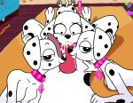  101_dalmatian_street 101_dalmatians 2019 animal_genitalia animal_penis anthro anthrofied bedroom_eyes breasts brother brother_and_sister butt canid canine canine_penis canis collar cum cum_in_mouth cum_inside cum_on_face dallas_(101_dalmatians) dalmatian deja_vu_(101_dalmatians) destiny_(101_dalmatians) disney domestic_dog dylan_(101_dalmatians) fellatio female foursome group group_sex half-closed_eyes incest licking looking_at_viewer male male/female mammal open_mouth oral penile penis saliva seductive sex sibling sister spots surprise tongue tongue_out triple_d_(101_dalmatians) whitewolf20xx 