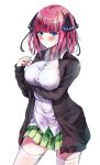  5-toubun_no_hanayome nakano_nino pantsu sak seifuku sweater thighhighs 