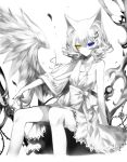  animal_ears dress heterochromia sheya wings 