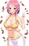  bikini breast_hold kawase_seiki lisbeth swimsuits sword_art_online 