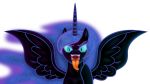  16:9 absurd_res alpha_channel drooling emu34b equid female feral friendship_is_magic hi_res hooves horn mammal mouth_shot my_little_pony nightmare_moon_(mlp) saliva sharp_teeth slit_pupils spread_wings teeth tongue tongue_out vector winged_unicorn wings 