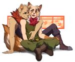  alpha_channel anthro anthro_on_anthro blue_eyes colored fluffy fluffy_tail fur green_eyes hi_res kasusei league_of_legends male male/male mammal open_mouth recon_scout_teemo riot_games teemo_(lol) teemo_the_yiffer video_games yordle 