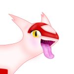  1:1 absurd_res alpha_channel blush dragon drooling emu34b female hi_res latias legendary_pok&eacute;mon looking_at_viewer mouth_shot nintendo open_mouth pok&eacute;mon pok&eacute;mon_(species) saliva scalie smile solo tongue tongue_out vector video_games yellow_eyes 