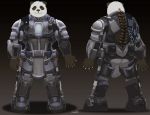  exoskeleton giant_panda hi_res kzlion mammal powered_armor science_fiction ursid 