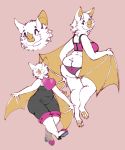  bra butt chiropteran clothing fangs female hi_res mammal marx50 panties rouge_the_bat solo sonic_(series) thick_thighs underwear 