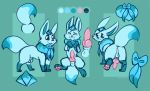  animal_genitalia animal_penis anus balls blue_fur blue_theme blush bow butt canine_penis eevee eeveelution erection eyes_closed feral fur glaceon happy knot lying male model_sheet nintendo on_back paws penis pink_penis pocketpaws pok&eacute;mon pok&eacute;mon_(species) presenting presenting_hindquarters presenting_penis sheath smile solo video_games 