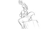  big_breasts breasts breath_powers dragon female fire fire_breathing horn monochrome nipples open_mouth scalie simple_background sketch solo watsup white_background 
