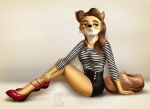  bottomwear canid canine canis clothing coyote female hair mammal mykegreywolf shirt skirt solo topwear 