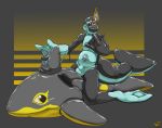  2017 animate_inanimate anthro blue_eyes bulge canid canine canis cetacean delphinoid digital_drawing_(artwork) digital_media_(artwork) fur glistening goo_transformation hi_res inflatable inflation inner_ear_fluff jackal khren liquid_latex living_inflatable long_tail male mammal marine nozzle nude objectification oceanic_dolphin orca penis_outline pool_toy rip_k rubber simple_background solo toothed_whale transformation 