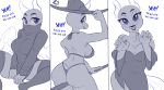  2018 clothing corelle-vairel hat headgear headwear simple_background witch_hat ych_(character) 