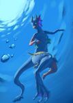  ambiguous_gender anthro aquatic_dragon clothing dragon eqlipse_(artist) hi_res invalid_color invalid_tag marine solo torn_clothing transformation underwater water waterdragon 