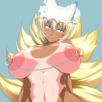  1:1 amazonamazon animal_humanoid big_breasts breasts canid canid_humanoid canine canine_humanoid female fox_humanoid hi_res humanoid mammal mammal_humanoid nipple_piercing nipples piercing ran_yakumo touhou video_games 