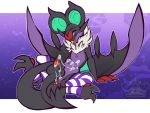  4:3 clothing cum legwear male masturbation nintendo noivern penile penile_masturbation pok&eacute;mon pok&eacute;mon_(species) saliva sex smile solo stockings tail_masturbation tail_sex video_games whimsydreams 